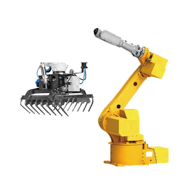 Mesin Die Casting Robotic Arm 6 Axis ER20-1780-F Dengan CNGBS Robot Gripper Sebagai Robot CNC