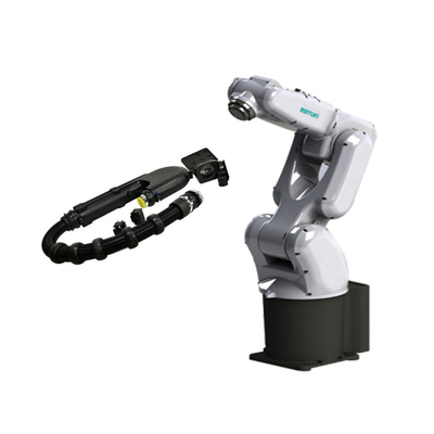Small Universal Robotic Arm 6 Axis China ER6-730-MI Dengan CNGBS Dress Pack Sebagai Robot Penanganan