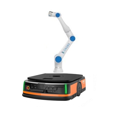 AGV Robot Q3-600C Beban 600kg Dengan CNGBS Cobot Robot Arm Untuk Proyek Otomasi Sebagai AGV