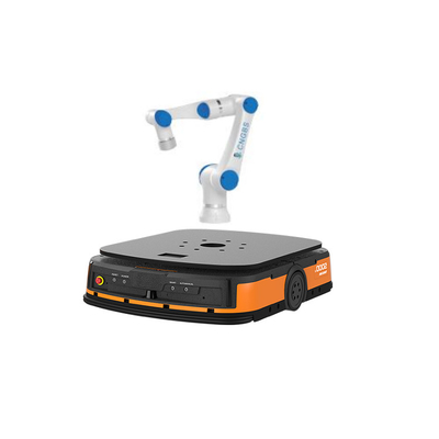 AGV Robot Q7-1500D Slam / QR Code Navigasi Dengan CNGBS Cobot Robot Untuk Robot Penanganan Bahan