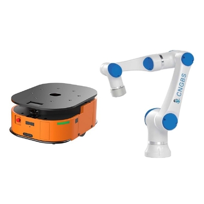 Mobil AGV Robot Q2L-300A Dengan CNGBS Cobot Robot Untuk Otomatis Material Handling Sebagai AGV