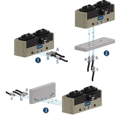 SCHUNK Robot Gripper Untuk FANUC, IRB6700 dan KR210 Robot Di Pabrik Industri Pangan