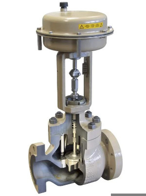 Precision Samson Pneumatic Actuator dengan 20 Input Throttling Process Control PLC System