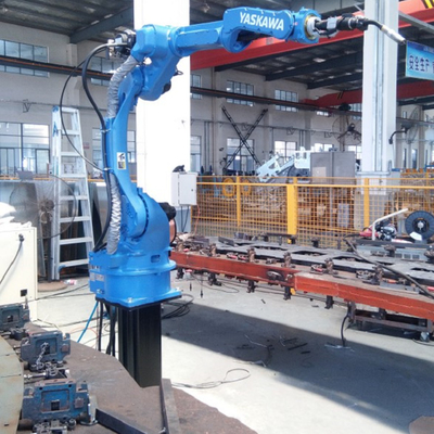 Robot Industri AR1440 Dengan 12KG Muatan Berguna Pengelasan obor Dengan Positioner Sebagai Mesin Las Laser