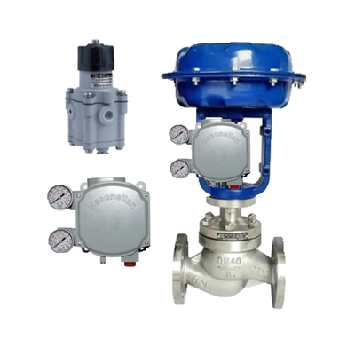 Klep kontrol dengan GE Masoneilan Digital Valve Positioner SVI Series dengan tampilan dan komunikasi Hart