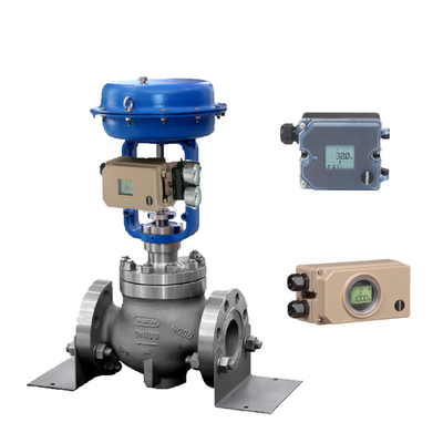 Fleksibel SAMSON 3730-3 Pneumatic Valve Positioner dengan Chinese Control Valve Untuk Mengoptimalkan Kontrol