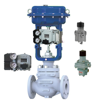 Masoneilan Regulator 78-40 dan SVI II AP Digital Valve Positioner dengan display dan Hart Communication untuk Control Valve