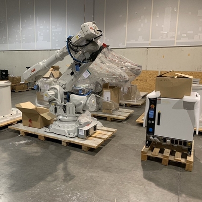 High Reach ABB Robot Arm IRB 6700-150/3.2 Sebagai Robot Industri untuk Penanganan Bahan