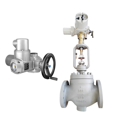 Auma Electric Acatuator With Cheese Electric Ball Vavle Globe Valve Untuk Pengendalian Katup