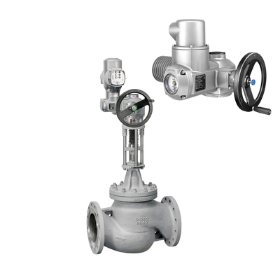 Auma Electric Acatuator With Cheese Electric Ball Vavle Globe Valve Untuk Pengendalian Katup