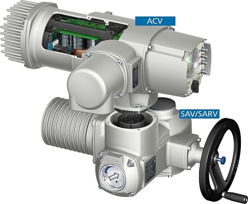 Auma Electric Acatuator With Cheese Electric Ball Vavle Globe Valve Untuk Pengendalian Katup