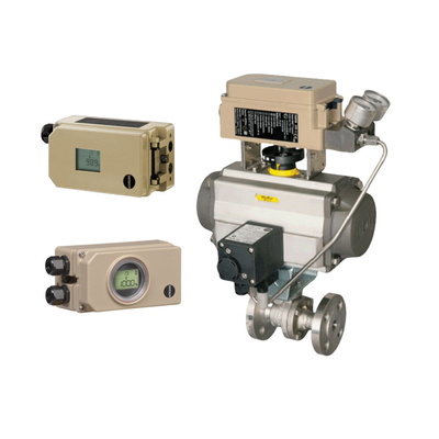 Katup Kontrol Aliran Cina Dengan Samsung 3730-3 Electropneumatic Positioner W/ HART Komunikasi Untuk Kontroler Katup