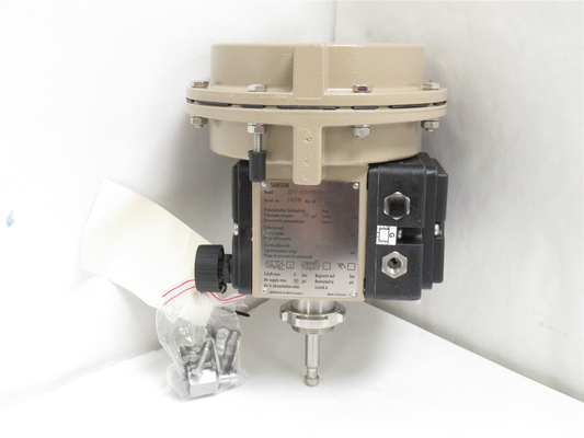 Samsung 3277 Pneumatic Diaphragm Actuators Dengan Katup Bola Cina Dan Samsung 3730-3 Digital Valve Positioner