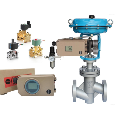 Samsung 3277 Pneumatic Diaphragm Actuators Dengan Katup Bola Cina Dan Samsung 3730-3 Digital Valve Positioner