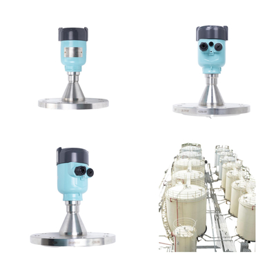 Instrumen Pengukuran Tingkat Cairan Tangki Penyimpanan Minyak Dilengkapi dengan FEEJOY RRF5 80GHz Radar Level Transmitter