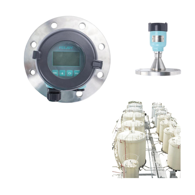 Instrumen Pengukuran Tingkat Cairan Tangki Penyimpanan Minyak Dilengkapi dengan FEEJOY RRF5 80GHz Radar Level Transmitter