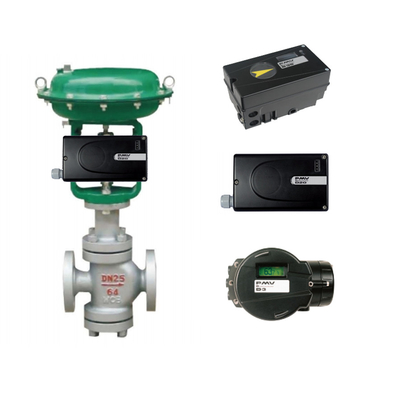 Katup kontrol Cina dengan Valve Positioner Flowserve 3200MD Logix 420 Logix MD + 67cfr Regulator Asco Solenoid
