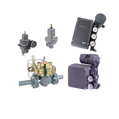 Tepat throttling Fisher 3620J Electro Pneumatic Valve Positioner Dengan Fisher Regulator Dan ASCO Solenoid Valve