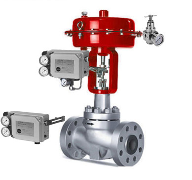 Baru dan Asli Cina Pneumatic Control Valve dengan Samson Valve Positioner dan Tekanan Regulator Stock Supplier