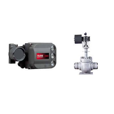 Katup kontrol dengan Performance Diagnostics PD Single Acting FISHER DVC6200 Digital Valve Controller dan katup ASCO