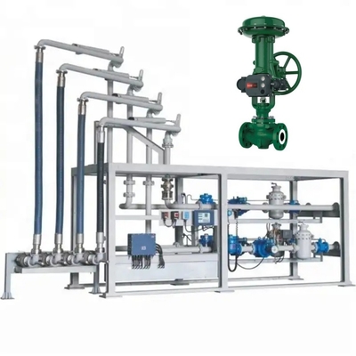 Pengendali penurunan tekanan dengan katup kontrol fisher CL125-CL600 ES 657/667 aktuator DVC6200 positioner katup