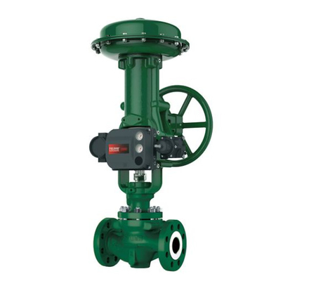 Pengendali penurunan tekanan dengan katup kontrol fisher CL125-CL600 ES 657/667 aktuator DVC6200 positioner katup