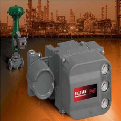 Tekanan / aliran kontrol skid Dengan Fisher 1052/2052 Aktuator Dan DVC6200 3610J Valve Positioner