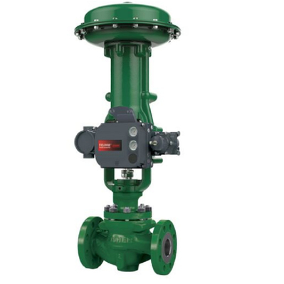 Tekanan / aliran kontrol skid dengan Fisher Control ET / EZ Dan 657/667 Pneumatic Actuators DVC6200 Valve Positioner