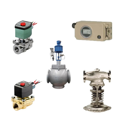 Samson 3730-2 posisier dan Asco 210 katup solenoid Masoneilan tekanan mengurangi katup 78-40