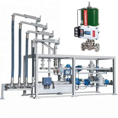 Menurunkan Tekanan Pengatur Skids Dilengkapi dengan Flowserve Control Valves Actuator Logix 3800MD Positioner