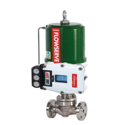 Menurunkan Tekanan Pengatur Skids Dilengkapi dengan Flowserve Control Valves Actuator Logix 3800MD Positioner
