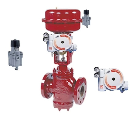 Pabrik Klep Kontrol Dengan Flowserve Logix 3200MD 520MD PMV D20 Industrial Digital Valve Positioners