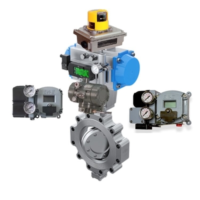 Katup kontrol baja karbon menggunakan Masoneilan SVI2-21123111 Valve Positioner dan Fisher846 Konverter listrik