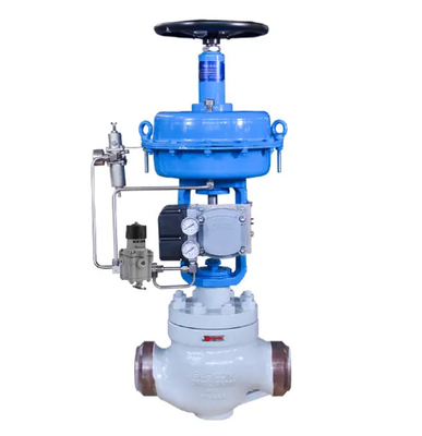 Cina Control Valve Dengan Masoneilan SVI2-21123111 Valve Positioner Dan 78-40 Tekanan Reducing Valve