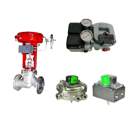 Masoneilan SVI2-21113111 Valve Positioner Dilengkapi dengan Chinese Control Valve Dan Masoneilan 78-40 REGULATOR