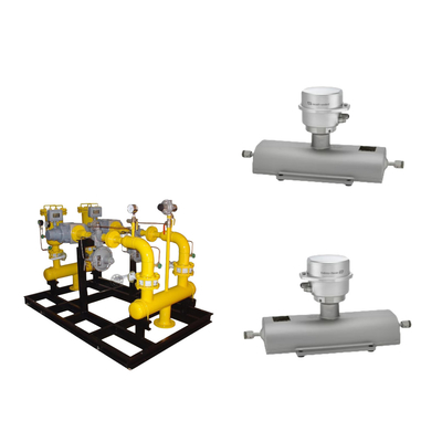 Skid Gas Bahan Bakar Dengan Proline Promass yang Sangat dan Akurat A 100 Coriolis Endress + Hauser Flowmeter