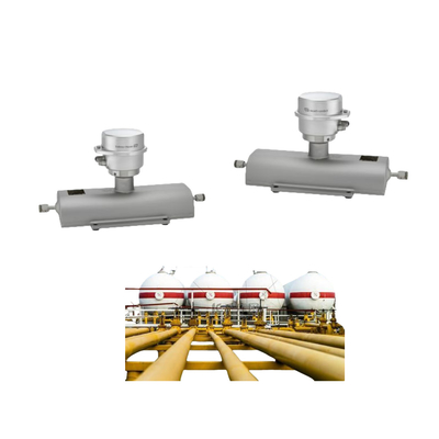 Skid Gas Bahan Bakar Dengan Proline Promass yang Sangat dan Akurat A 100 Coriolis Endress + Hauser Flowmeter