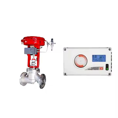 Pneumatic Control Valve With Flowserve Logix 520MD Positioner Untuk Kontrol Katup Smart Digital Flowserve Valve Positioner