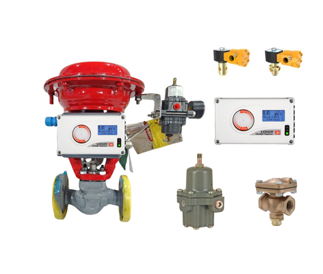 Flowserve Logix 520MD Smart Digital Control Valve Positioner dengan HART