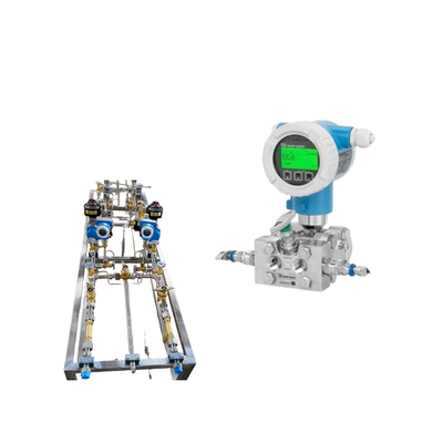 Skid Gas Bahan Bakar Dengan Deltabar PMD75B Endress + Hauser Pressure Transmitter yang Sangat dan Tepat