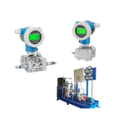 Skid Gas Bahan Bakar Dengan Deltabar PMD75B Endress + Hauser Pressure Transmitter yang Sangat dan Tepat