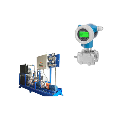 Skid Gas Bahan Bakar Dengan Deltabar PMD75B Endress + Hauser Pressure Transmitter yang Sangat dan Tepat