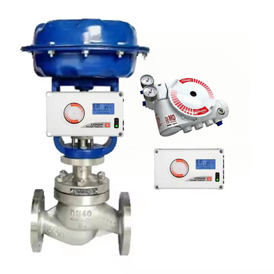 Flowserve Logix 520md Electro Pneumatic Control Positioner Dengan Aktuator Katup Cina
