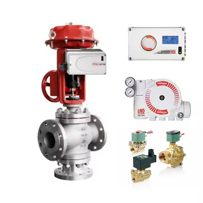 Baru Dan Asli Flowserve Logix 520MD Pneumatic Control Valve Dengan Bagian China Valve