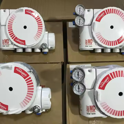 Pneumatic Control Valve Dengan Flowserve Logix 520MD Positioner Untuk Smart Digital Flowserve Valve Positioner
