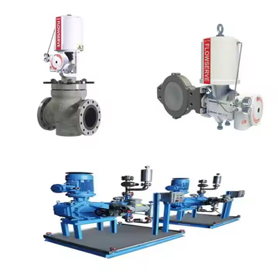 Flowserve 3200MD Valve Positioner Dengan Flow Control Valve Dan ASCO 551 Solenoid Valve 67CFR Filter Regulator