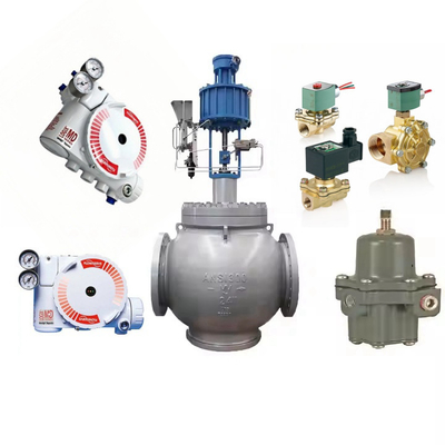 Asli Dan Baru Flowserve Valve Digital Positioner 3200MD dengan ASCO 210 Solenoid Valve
