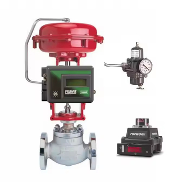 Kontrol katup dengan Fisher DVC6200 DVC2000 DVC6030 Valve Positioner Valve Control Positioner sebagai stok