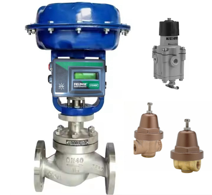 Posisi katup digital Fisher DVC2000 baru dan asli dengan regulator tekanan