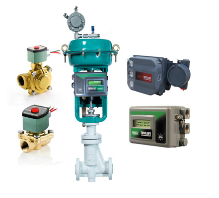 New DVC2000 Positioner Untuk Fisher DVC6200 Digital Controller dengan Solenoid Valve